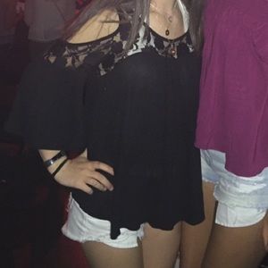 Black blouse from bloomingdales